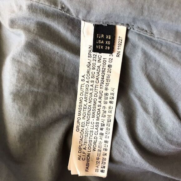 Massimo Dutti faux fur hooded jacket/coat size XS - Picture 12 of 14